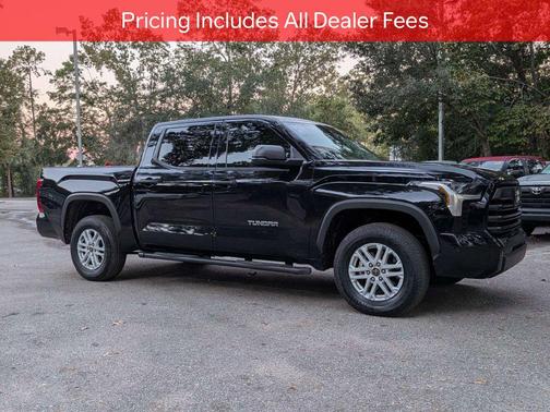 Midnight Black Metallic 2024 Toyota Tundra SR5