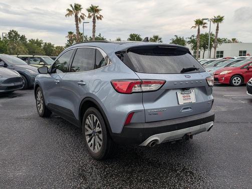 ICED BLUE SILVER METALLIC 2022 Ford Escape Titanium