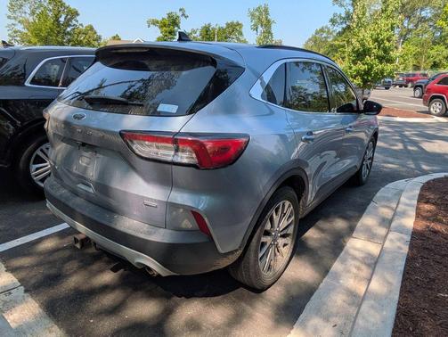 ICED BLUE SILVER METALLIC 2022 Ford Escape Titanium