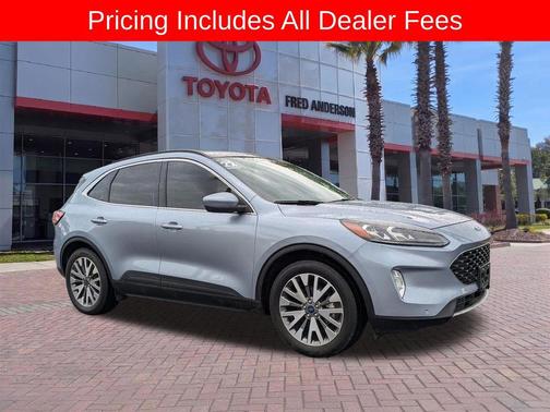 ICED BLUE SILVER METALLIC 2022 Ford Escape Titanium