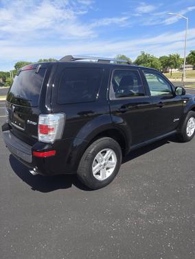 Black Clearcoat 2009 Mercury Mariner Hybrid Base AWD 4dr SUV