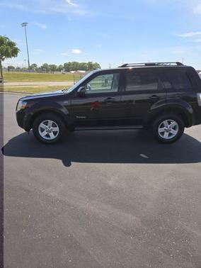 Black Clearcoat 2009 Mercury Mariner Hybrid Base AWD 4dr SUV