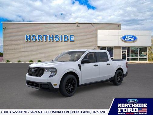 Oxford White 2025 Ford Maverick XLT