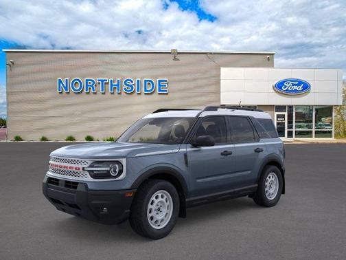 Azure Gray Metallic Tri-Coat 2026 Ford Bronco Sport Heritage