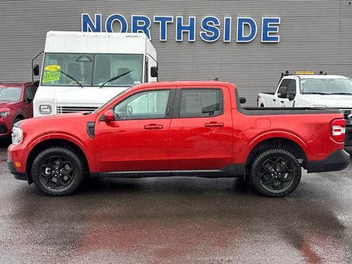 Chili Pepper Red 2022 Ford Maverick Lariat