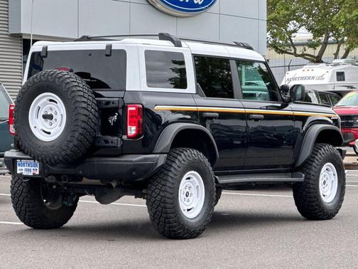 Shadow Black 2025 Ford Bronco Heritage Edition