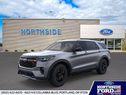 Carbonized Gray Metallic 2026 Ford Explorer Tremor