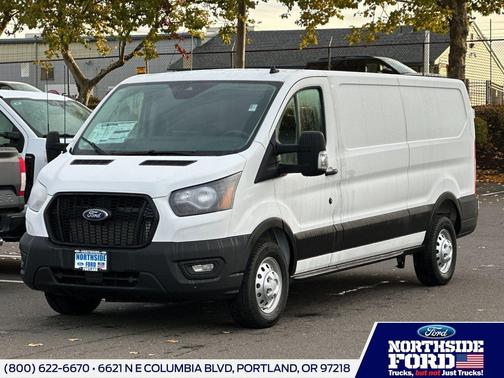 Oxford White 2025 Ford Transit-150 Base Cargo Van