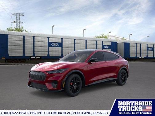 Molten Magenta Metallic Tinted Clearcoat 2025 Ford Mustang Mach-E Premium SUV