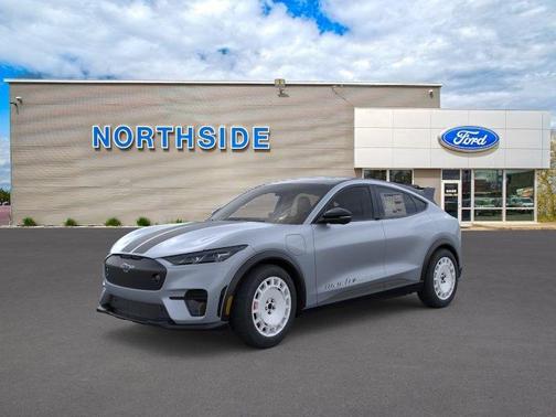 Glacier Gray Metallic TriCoat 2025 Ford Mustang Mach-E GT