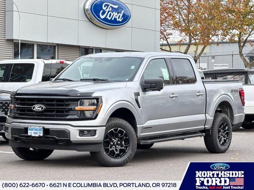 Iconic Silver Metallic 2025 Ford F-150 XLT Truck