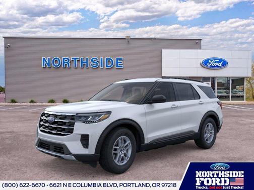 Oxford White 2026 Ford Explorer Active