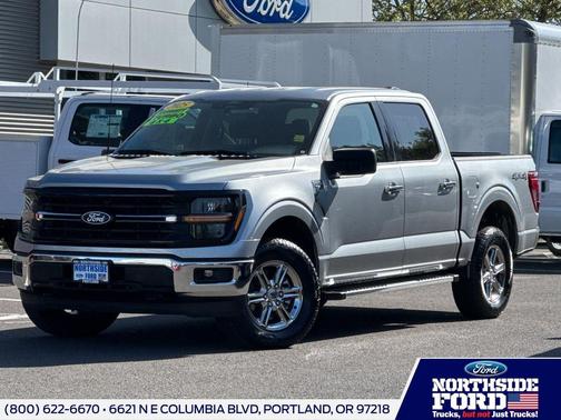 Iconic Silver Metallic 2025 Ford F-150 XLT