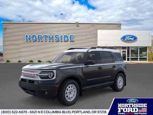 Shadow Black 2025 Ford Bronco Sport Heritage SUV