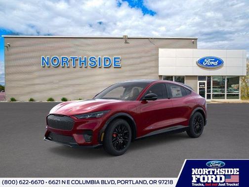 Molten Magenta Metallic Tinted Clearcoat 2025 Ford Mustang Mach-E Premium