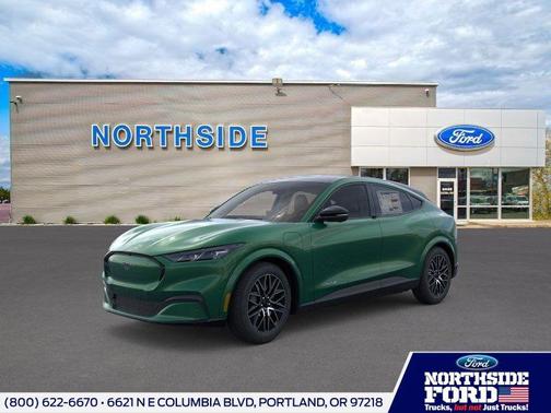 Eruption Green Metallic 2025 Ford Mustang Mach-E Premium SUV