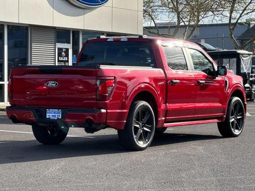 Rapid Red Metallic Tinted Clearcoat 2025 Ford F-150 STX