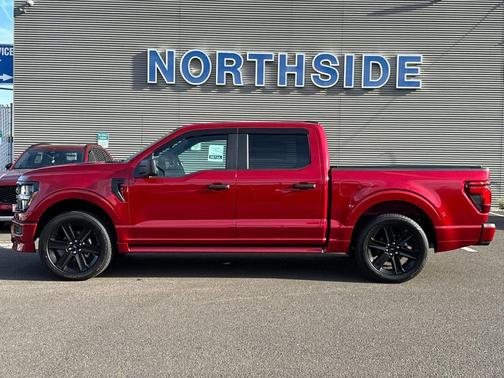Rapid Red Metallic Tinted Clearcoat 2025 Ford F-150 STX
