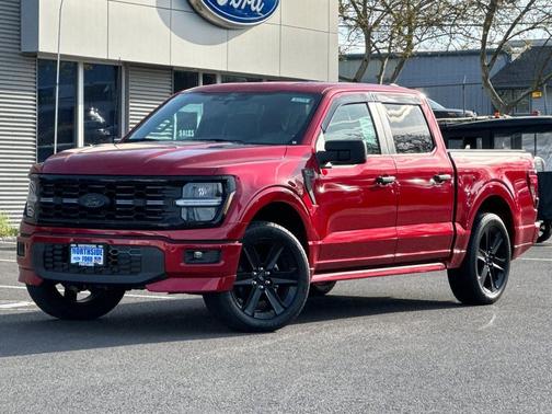 Rapid Red Metallic Tinted Clearcoat 2025 Ford F-150 STX