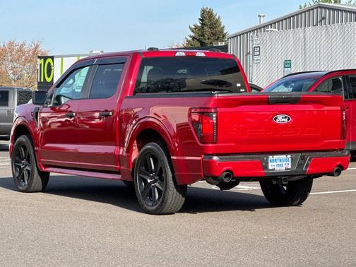 Rapid Red Metallic Tinted Clearcoat 2025 Ford F-150 STX