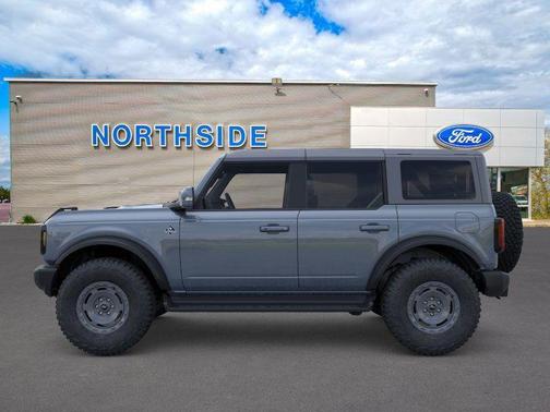 Azure Gray Metallic Tri-Coat 2025 Ford Bronco Outer Banks
