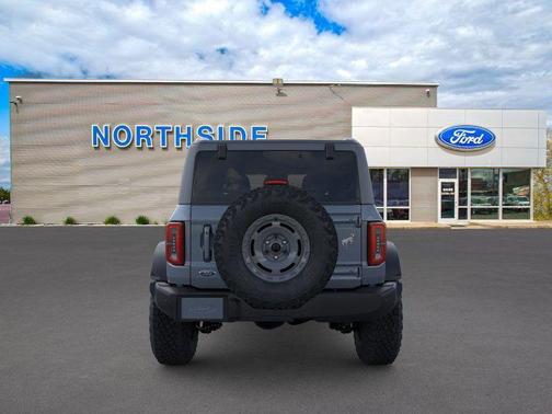 Azure Gray Metallic Tri-Coat 2025 Ford Bronco Outer Banks