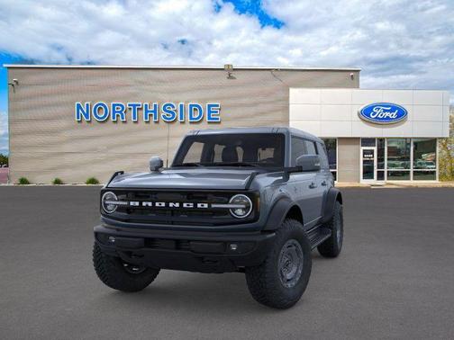 Azure Gray Metallic Tri-Coat 2025 Ford Bronco Outer Banks