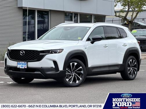 wind chill pearl 2025 Mazda CX-50 Hybrid Premium Plus Package