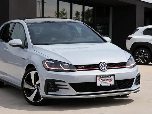 White Silver Metallic 2020 Volkswagen Golf GTI 2.0T SE