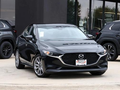 Jet Black Mica 2021 Mazda Mazda3 FWD w/Select Package