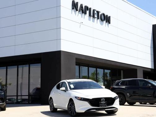 Snowflake White Pearl 2026 Mazda Mazda3 FWD w/Preferred Package