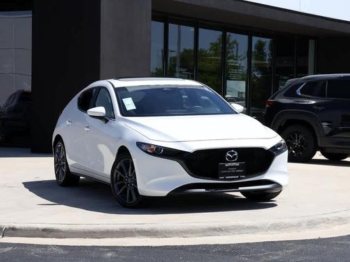 Snowflake White Pearl 2026 Mazda Mazda3 FWD w/Preferred Package