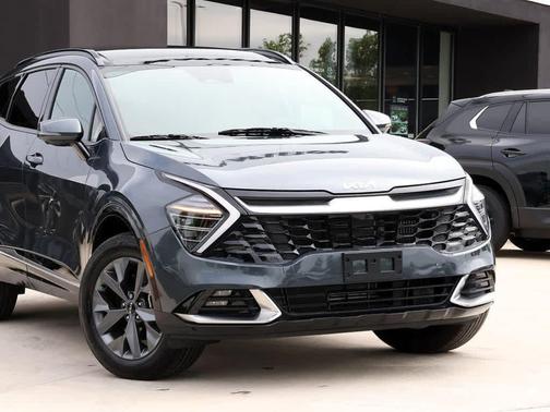 Gravity Gray 2025 Kia Sportage Hybrid SX-Prestige