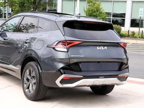 Gravity Gray 2025 Kia Sportage Hybrid SX-Prestige