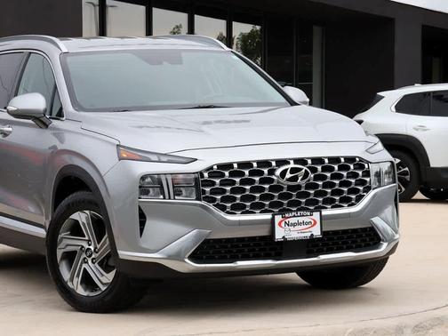 Shimmering Silver 2021 Hyundai SANTA FE SEL
