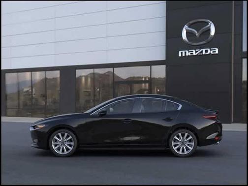 Jet Black Mica 2026 Mazda Mazda3 FWD w/Preferred Package
