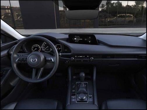 Jet Black Mica 2026 Mazda Mazda3 FWD w/Preferred Package