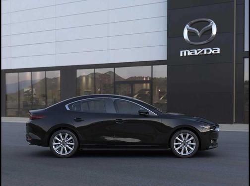 Jet Black Mica 2026 Mazda Mazda3 FWD w/Preferred Package