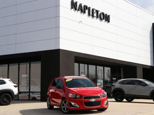 Red 2014 Chevrolet Sonic RS