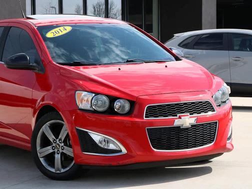Red 2014 Chevrolet Sonic RS