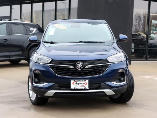 Sapphire Metallic 2023 Buick Encore GX Preferred