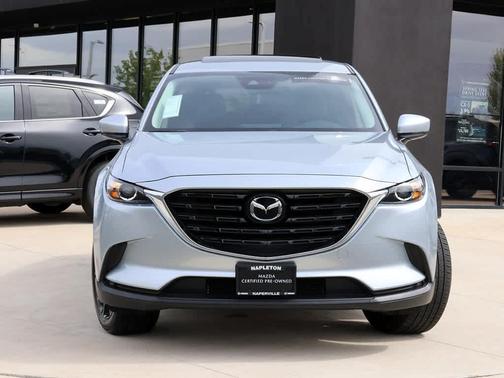 Sonic Silver Metallic 2023 Mazda CX-9 Touring Plus
