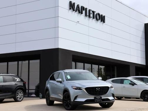 Sonic Silver Metallic 2023 Mazda CX-9 Touring Plus