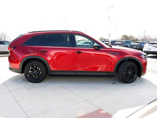 Soul Red Crystal Metallic 2025 Mazda CX-70 3.3 Turbo Premium Plus Package