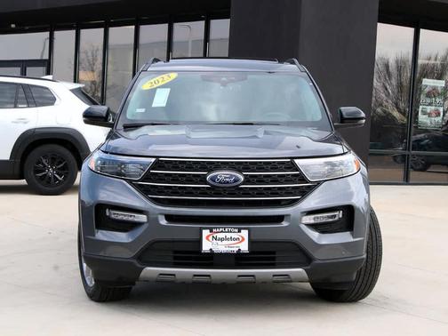 Carbonized Gray Metallic 2023 Ford Explorer XLT