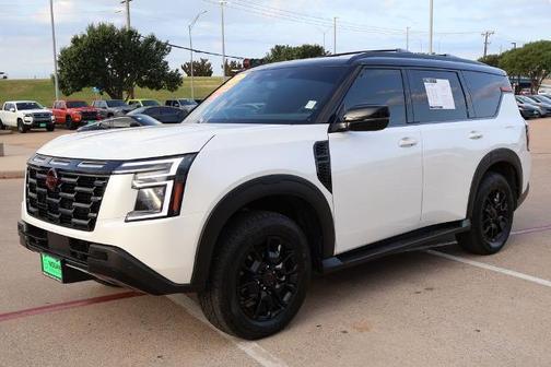 Aspen White 2025 Nissan Armada PRO-4X