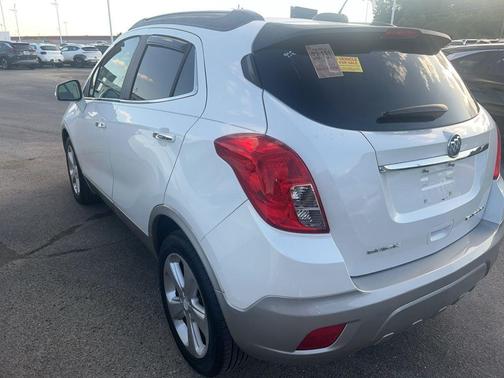 White Pearl Metallic 2015 Buick Encore Leather