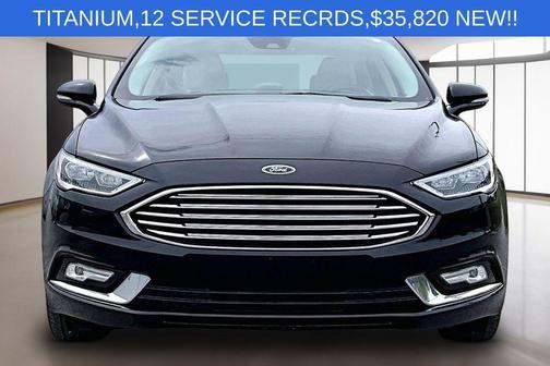 Shadow Black 2017 Ford Fusion Titanium