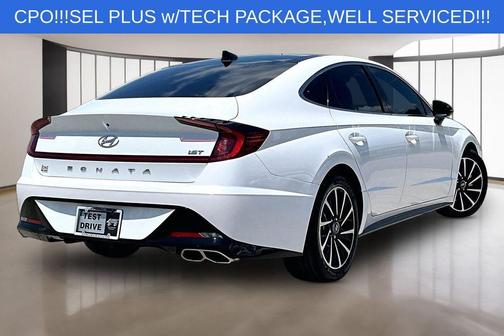 Quartz White 2020 Hyundai SONATA SEL Plus