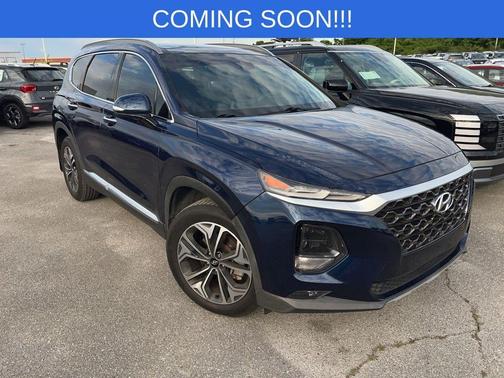Stormy Blue 2019 Hyundai SANTA FE Ultimate